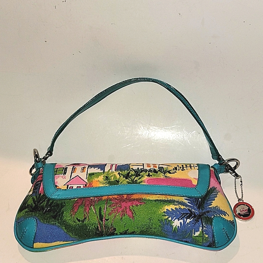 THE SAK PINK LABEL CANVAS CLUTCH STYLE PURSE